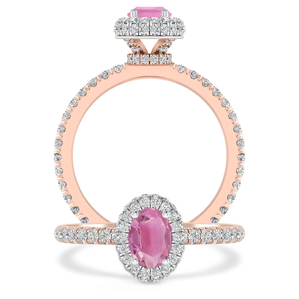 Rose Gold - Pink Tourmaline