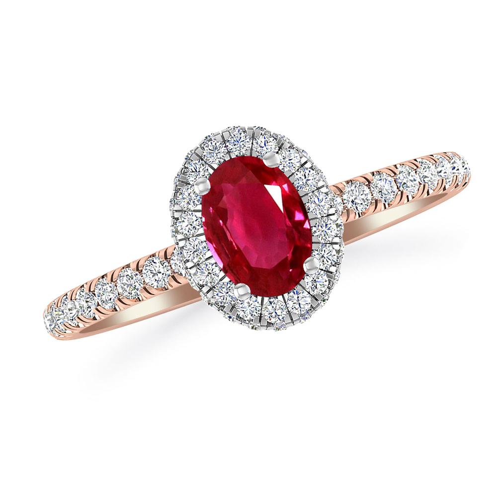 Rose Gold - Ruby