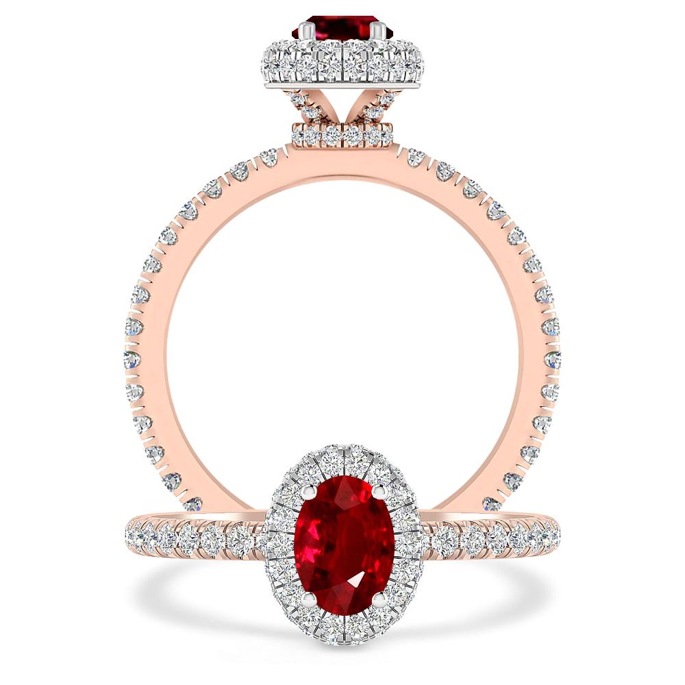 Rose Gold - Ruby