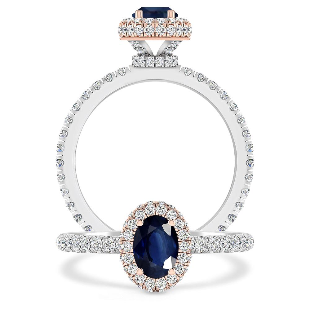 White Gold - Sapphire