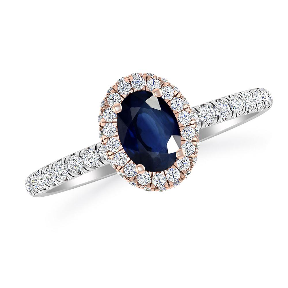 White Gold - Sapphire