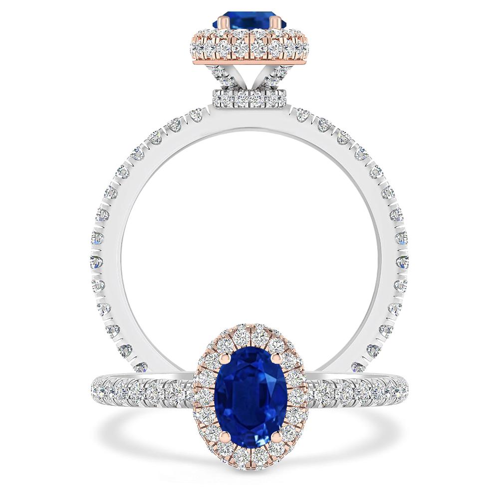 White Gold - Sapphire