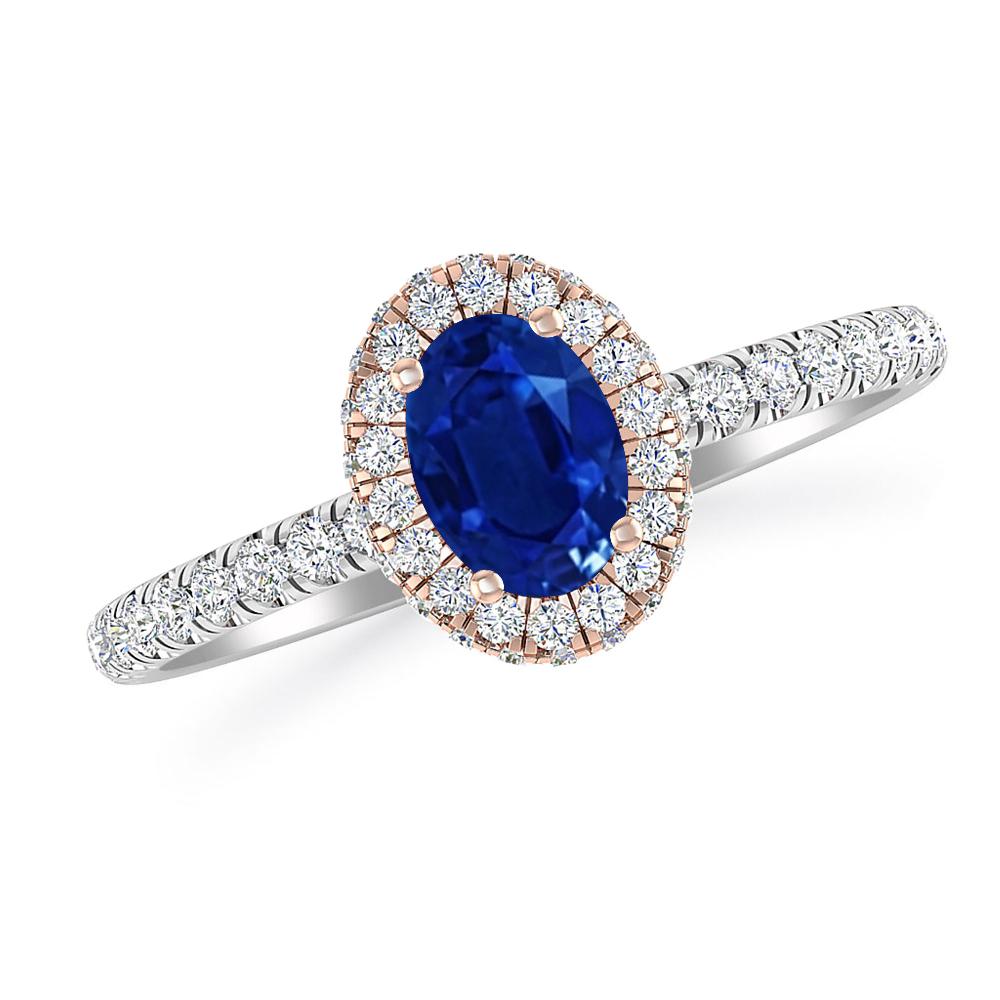 White Gold - Sapphire