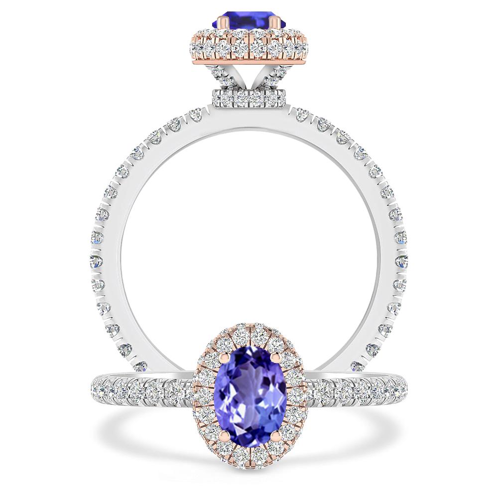 White Gold - Tanzanite