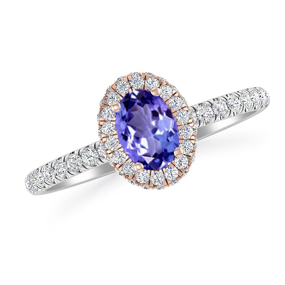 White Gold - Tanzanite