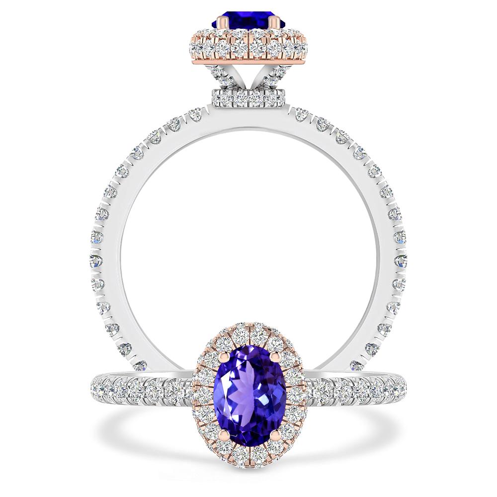 White Gold - Tanzanite