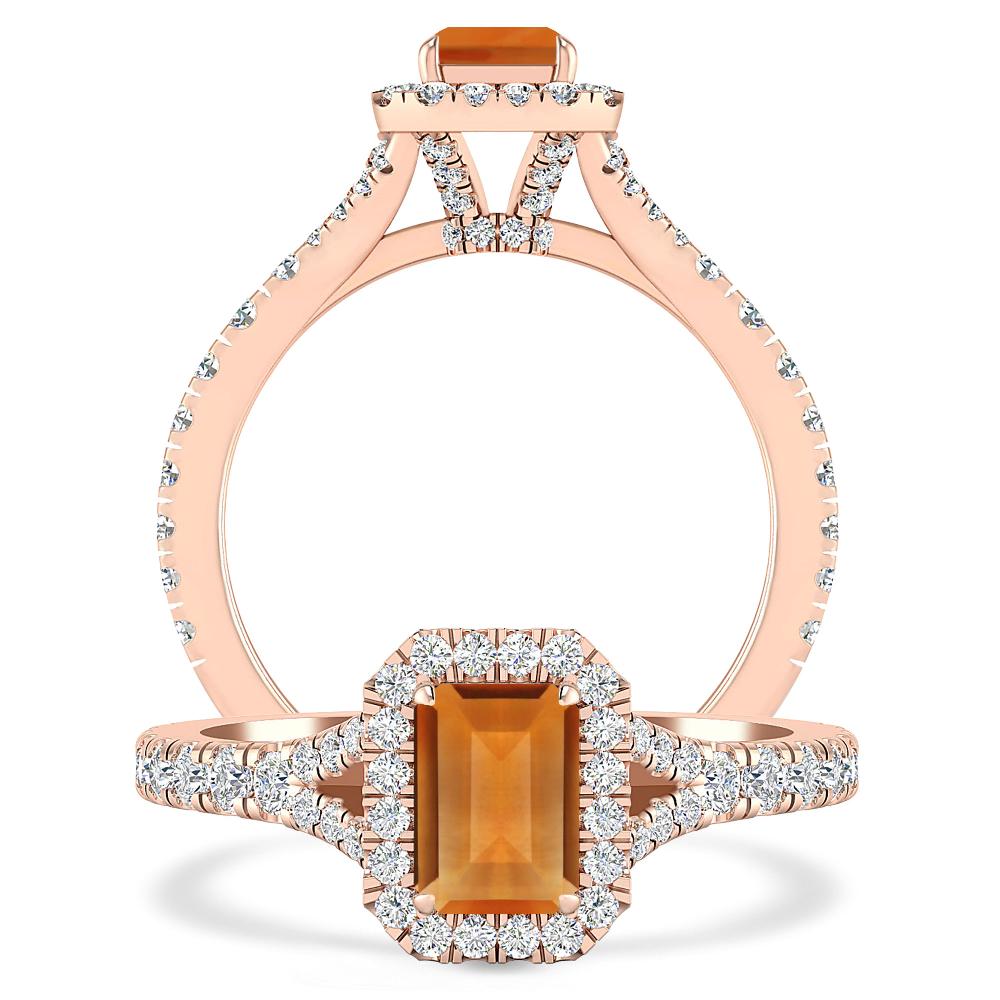 Rose Gold - Citrine