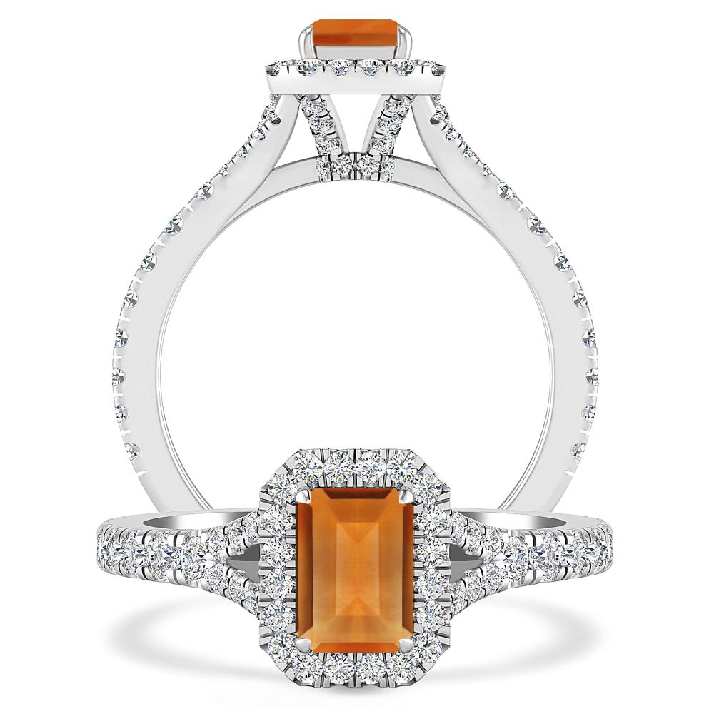 White Gold - Citrine