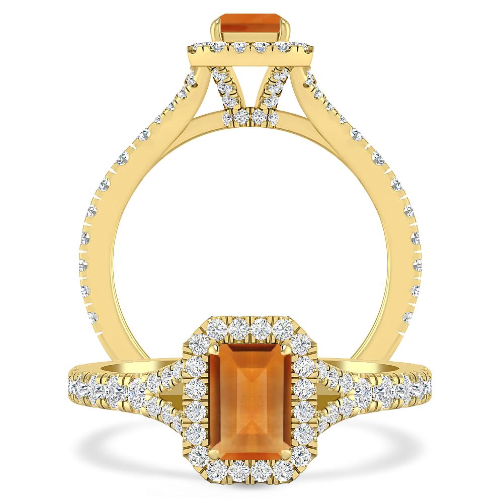 Yellow Gold - Citrine