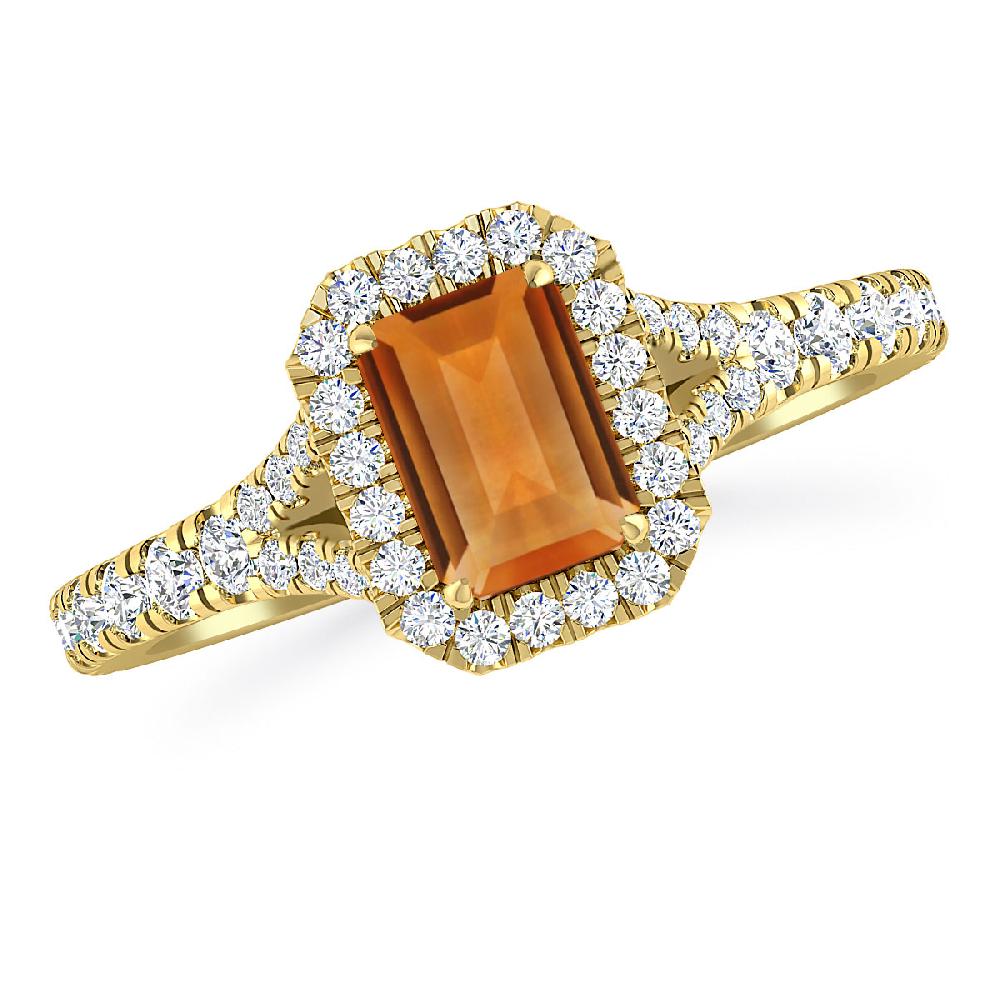 Yellow Gold - Citrine