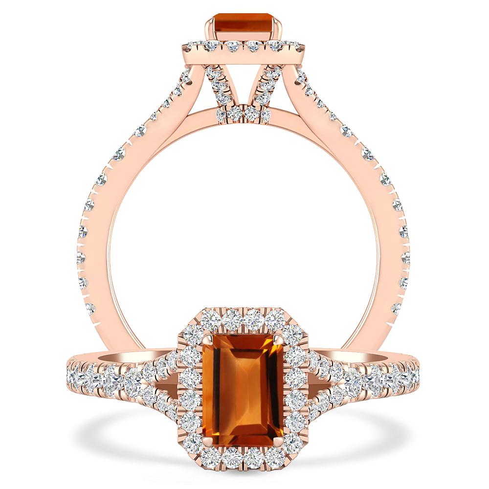 Rose Gold - Citrine