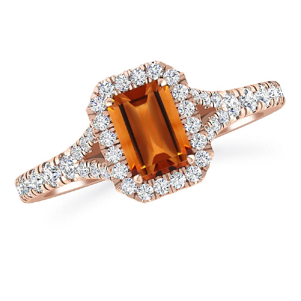 Rose Gold - Citrine