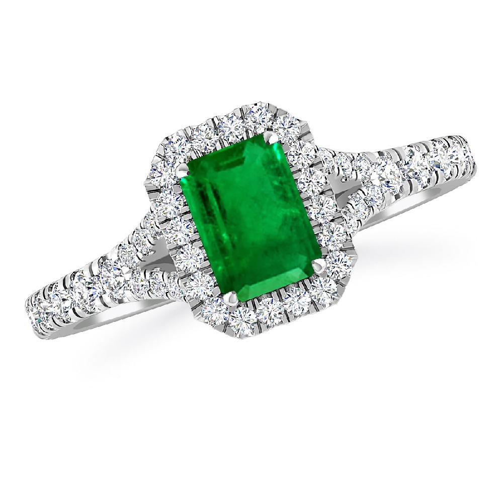 White Gold - Emerald