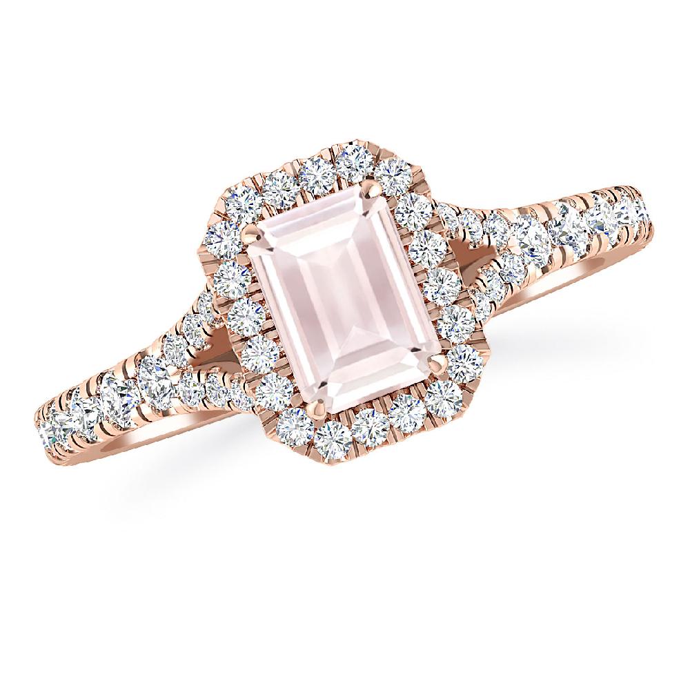 Rose Gold - Morganite