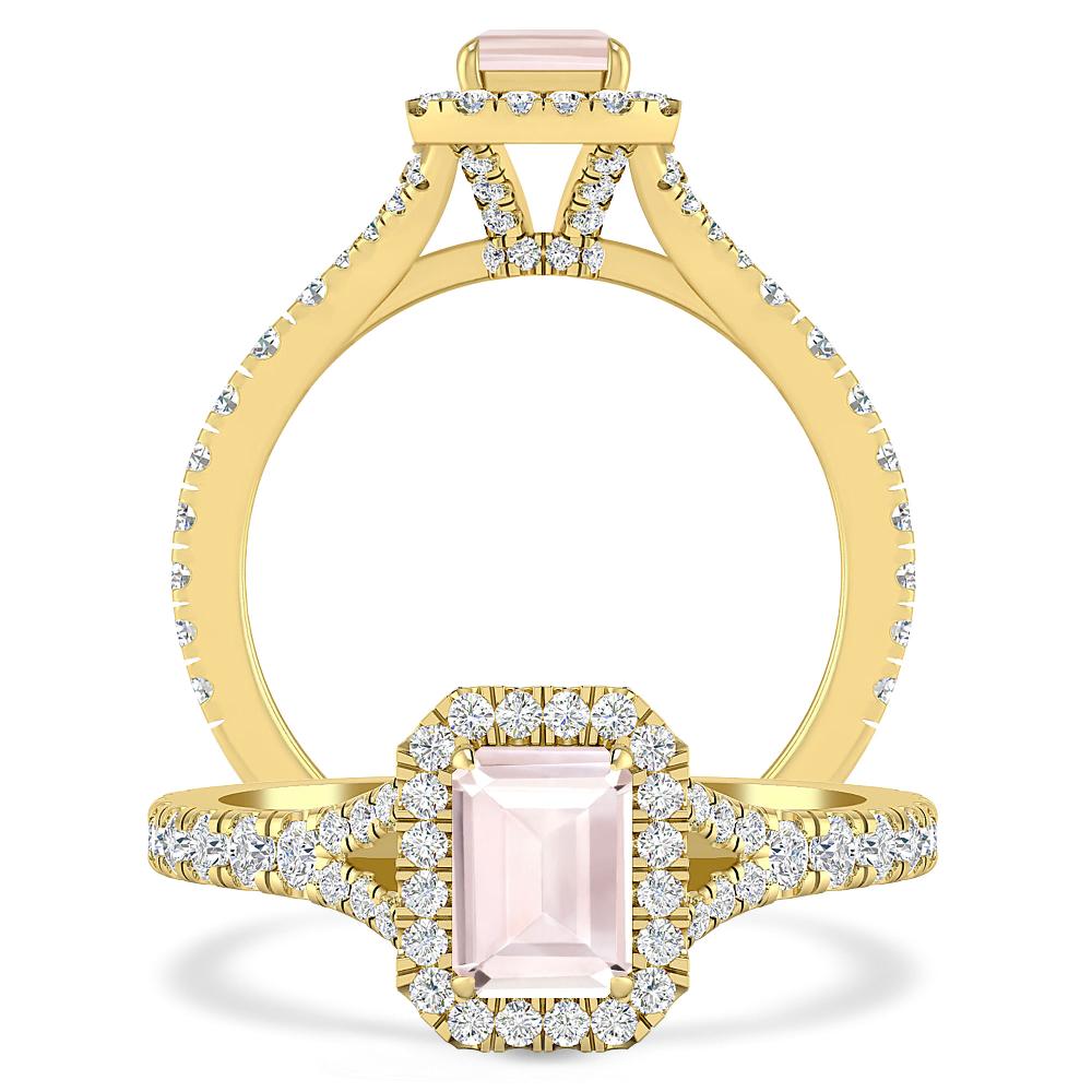 Yellow Gold - Morganite