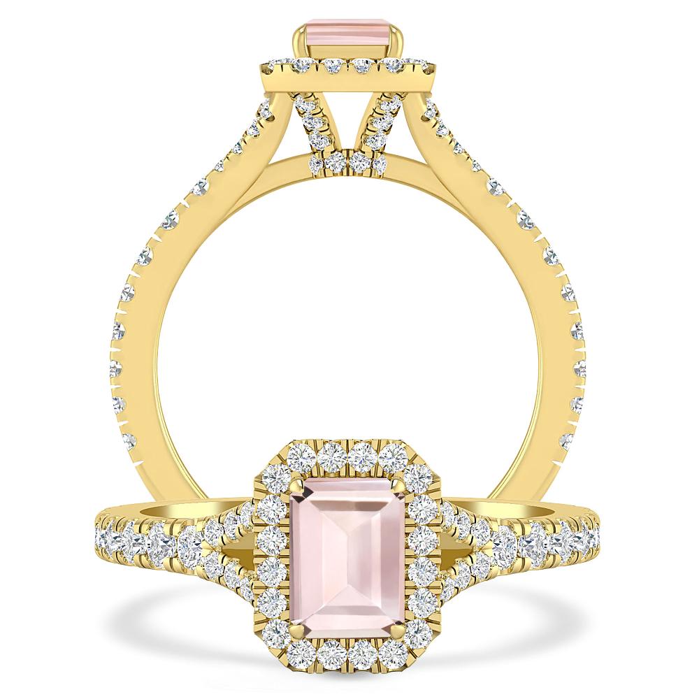 Yellow Gold - Morganite