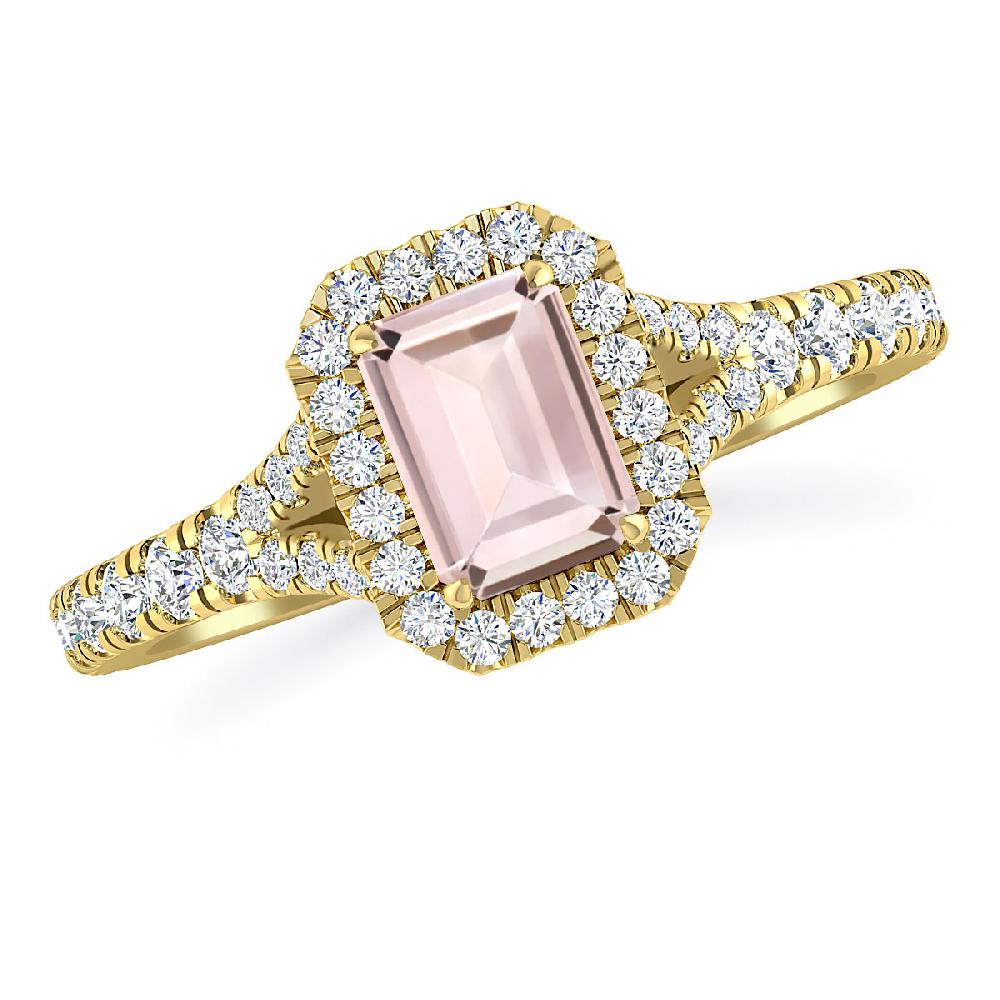 Yellow Gold - Morganite