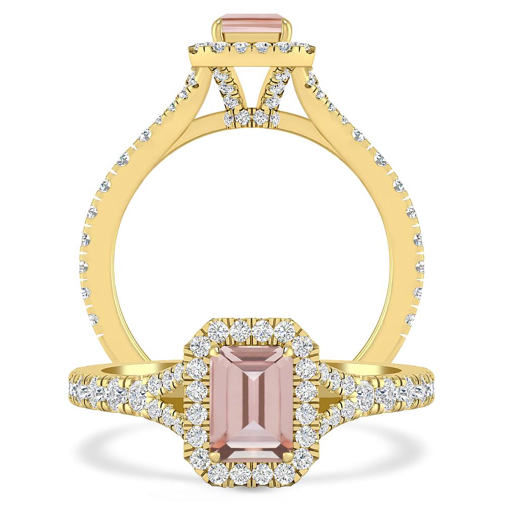 Yellow Gold - Morganite