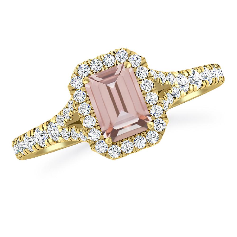 Yellow Gold - Morganite