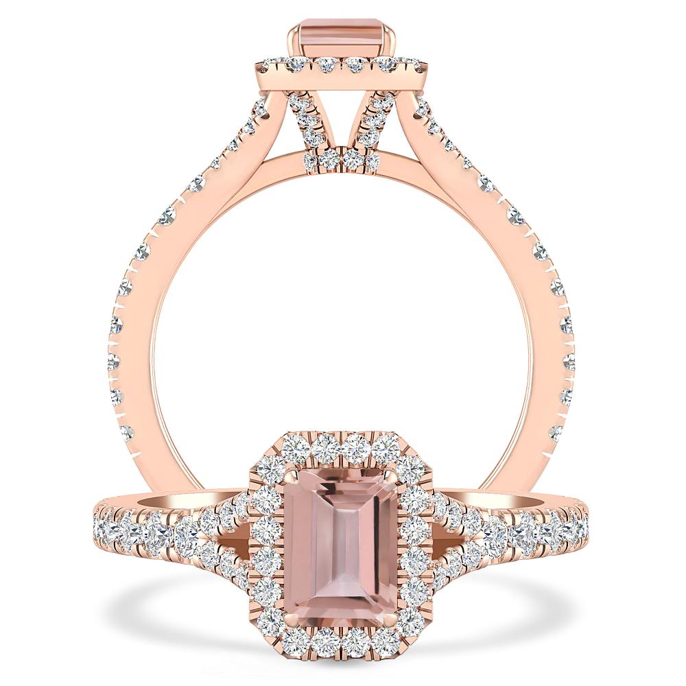 Rose Gold - Morganite