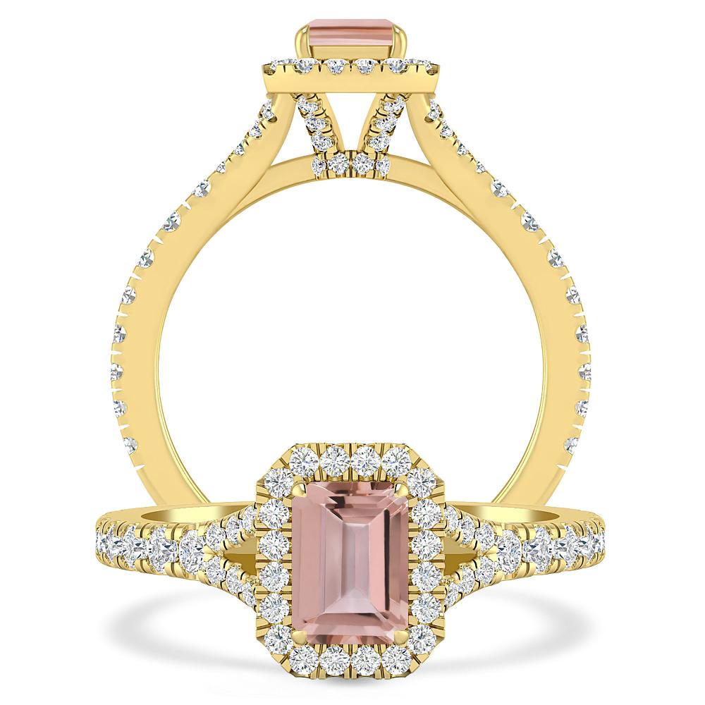 Yellow Gold - Morganite