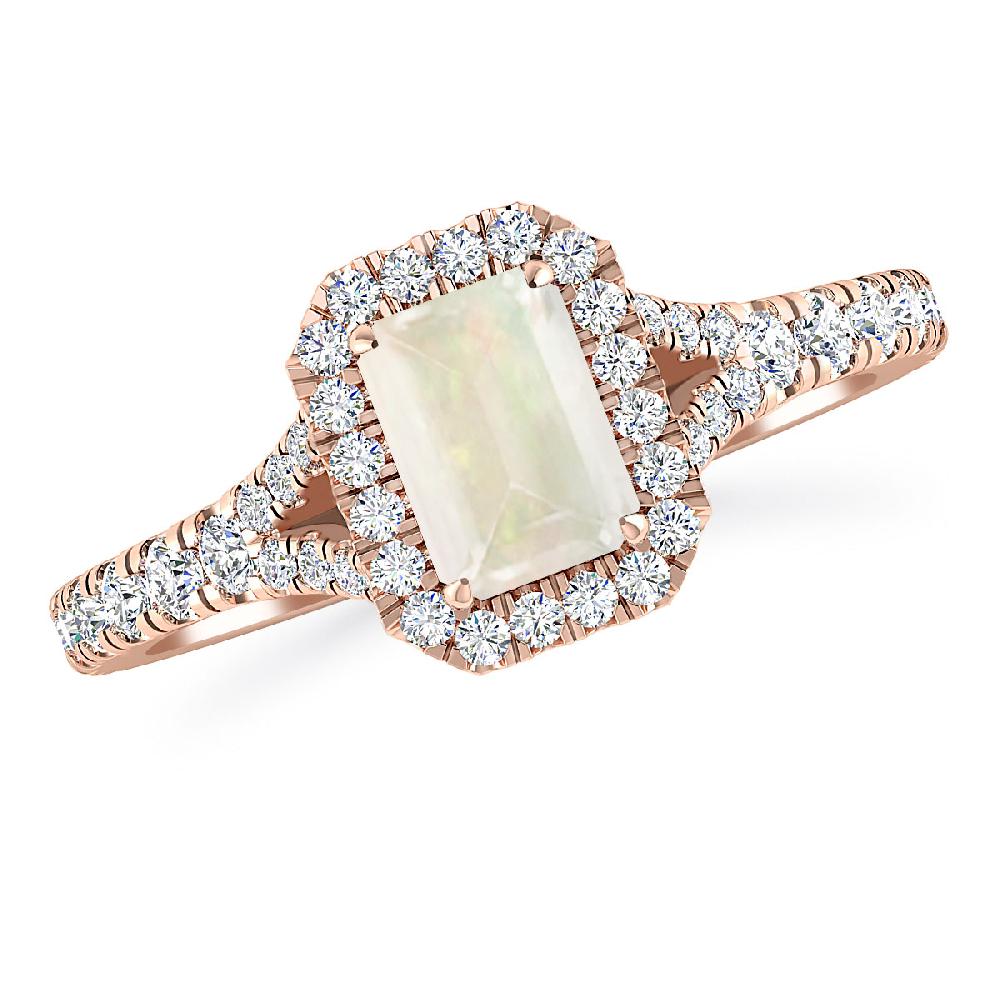 Rose Gold - Opal