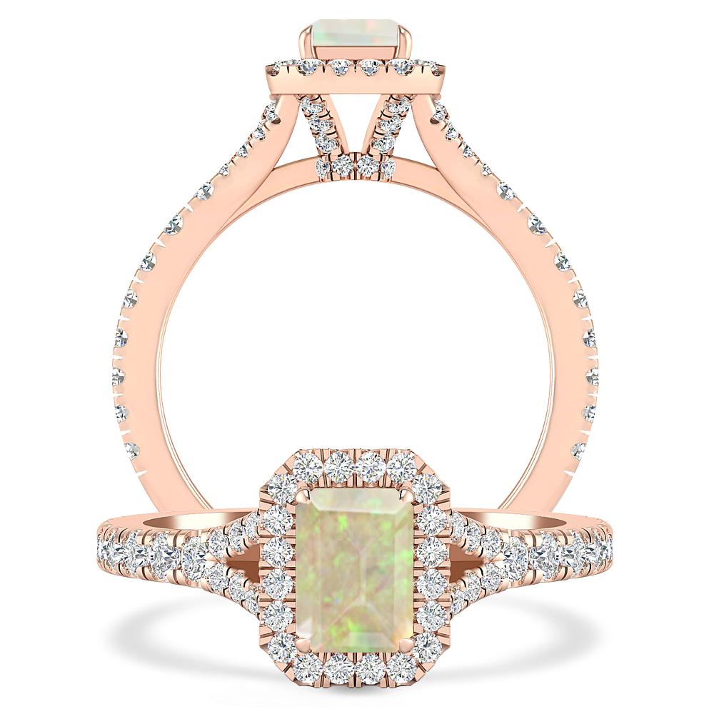 Rose Gold - Opal