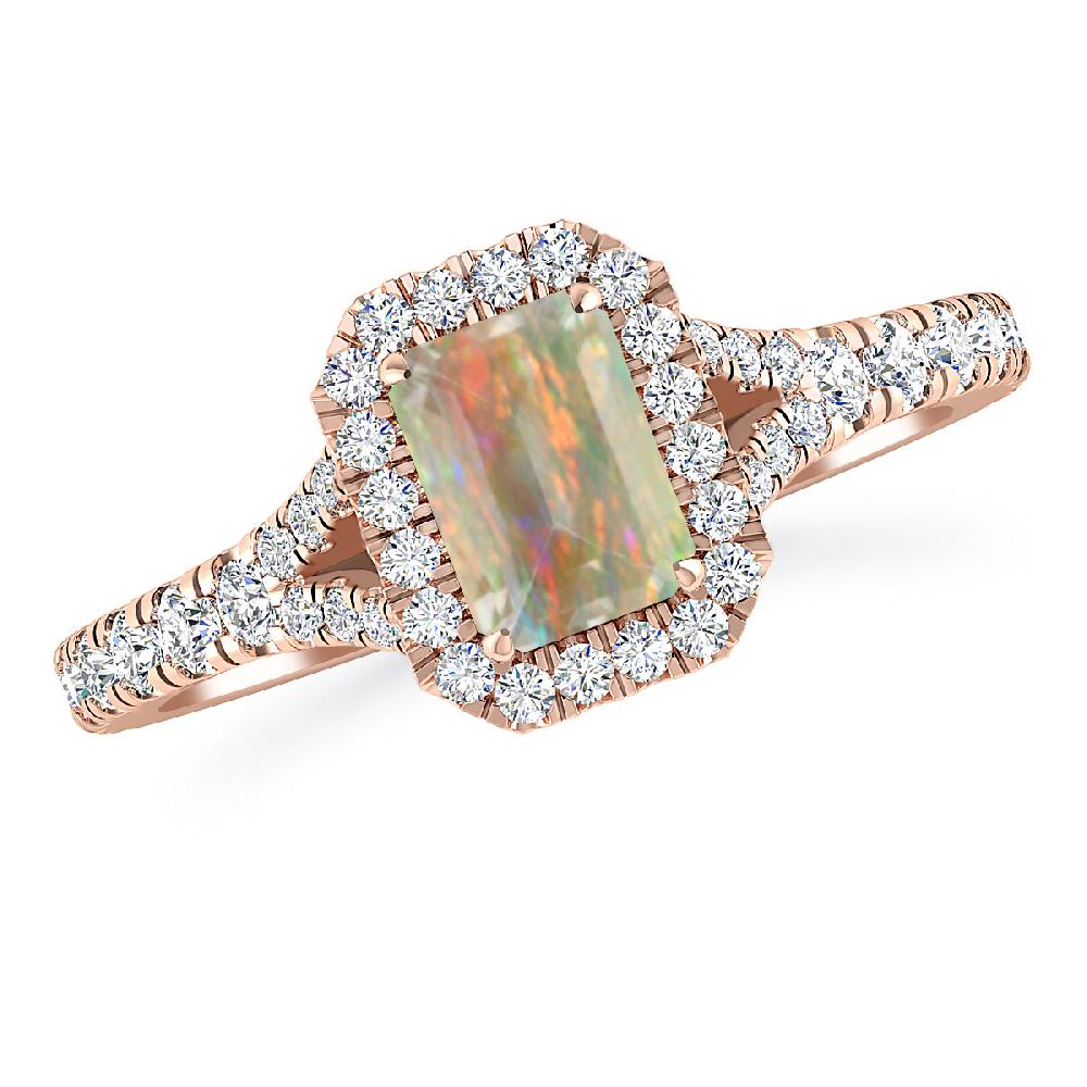 Rose Gold - Opal