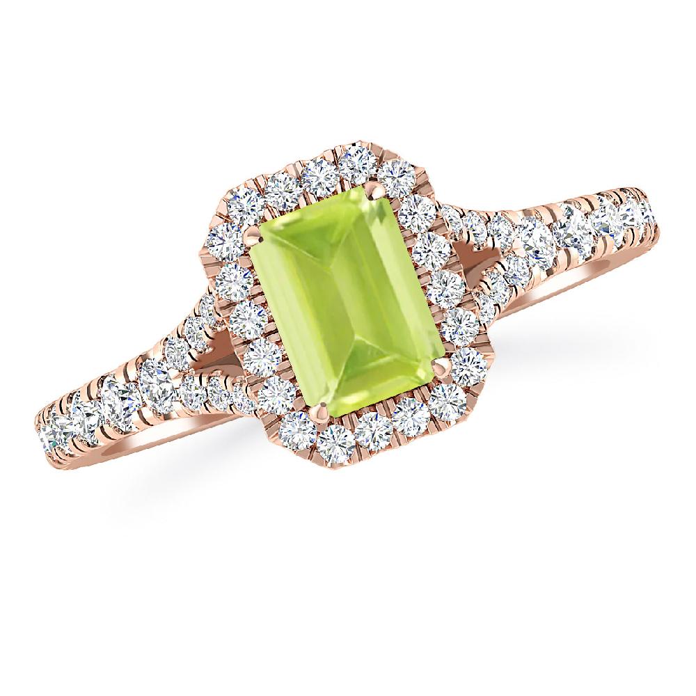 Rose Gold - Peridot