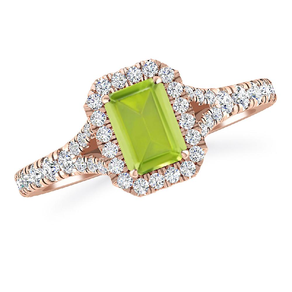 Rose Gold - Peridot