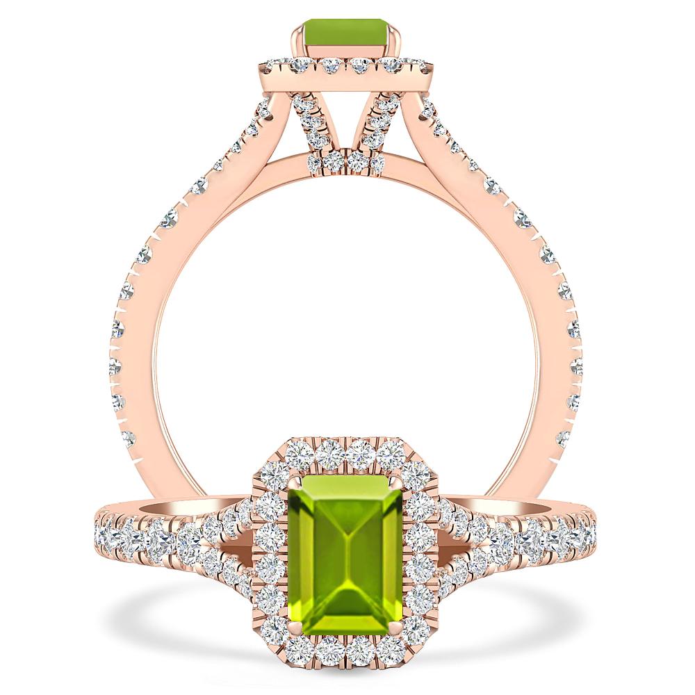 Rose Gold - Peridot