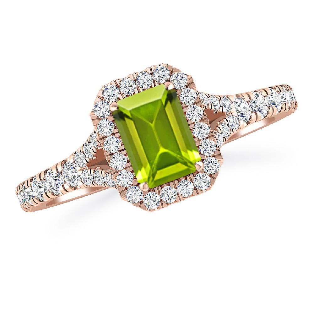 Rose Gold - Peridot