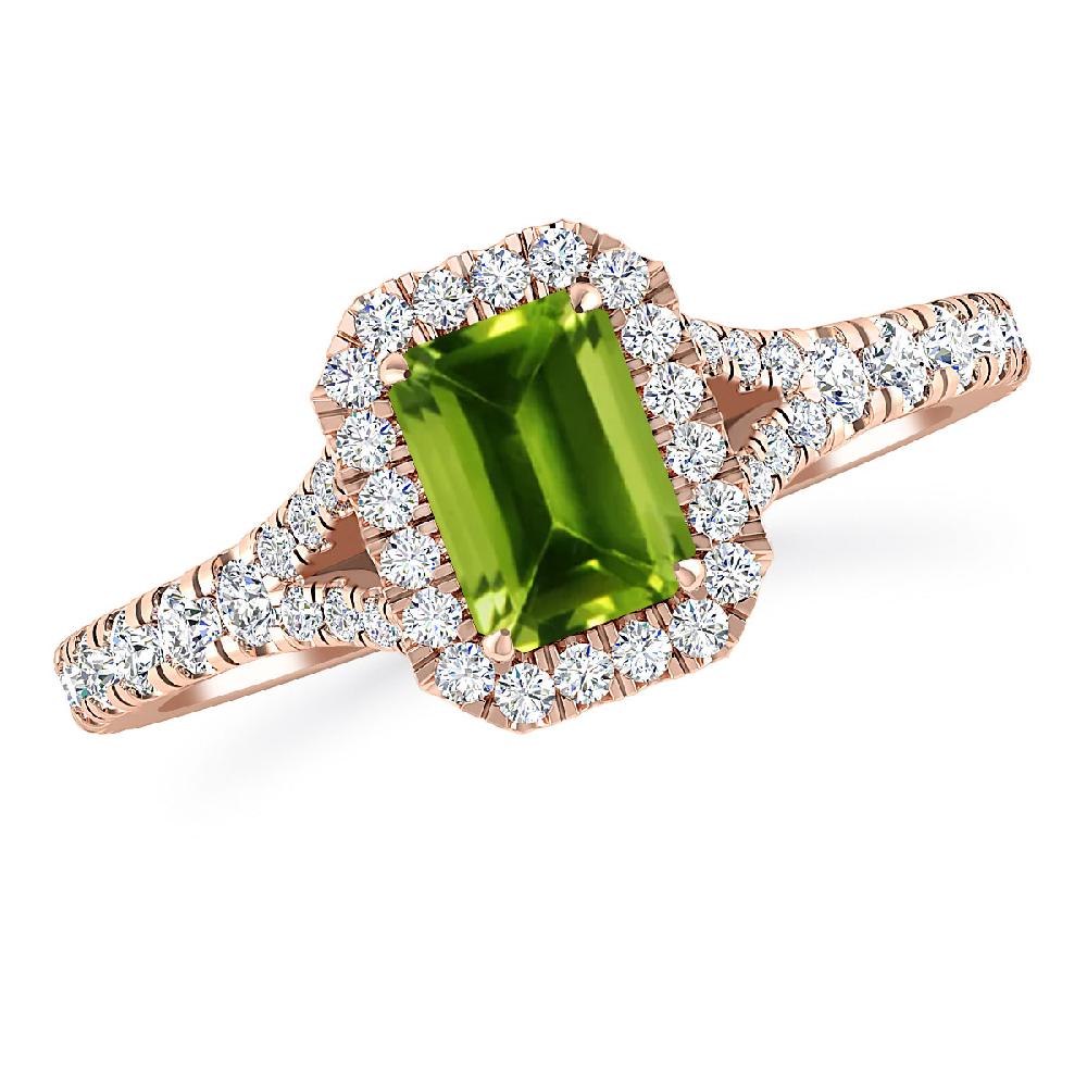 Rose Gold - Peridot