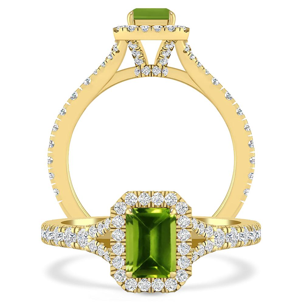 Yellow Gold - Peridot