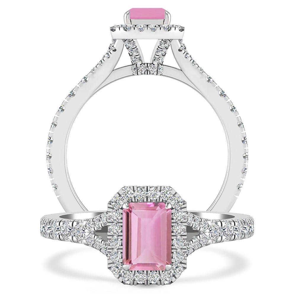 White Gold - Pink Tourmaline