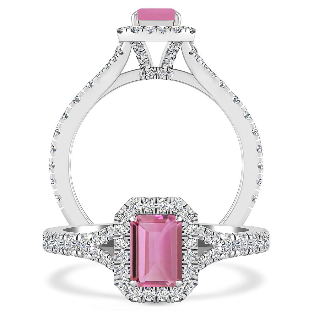 White Gold - Pink Tourmaline