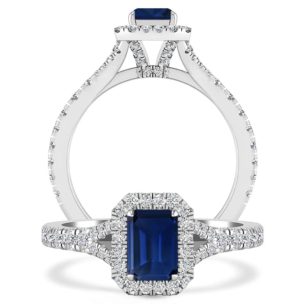 White Gold - Sapphire