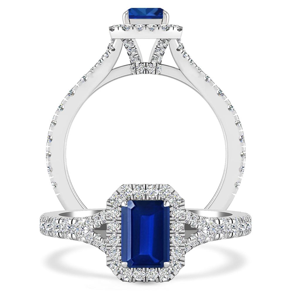 White Gold - Sapphire