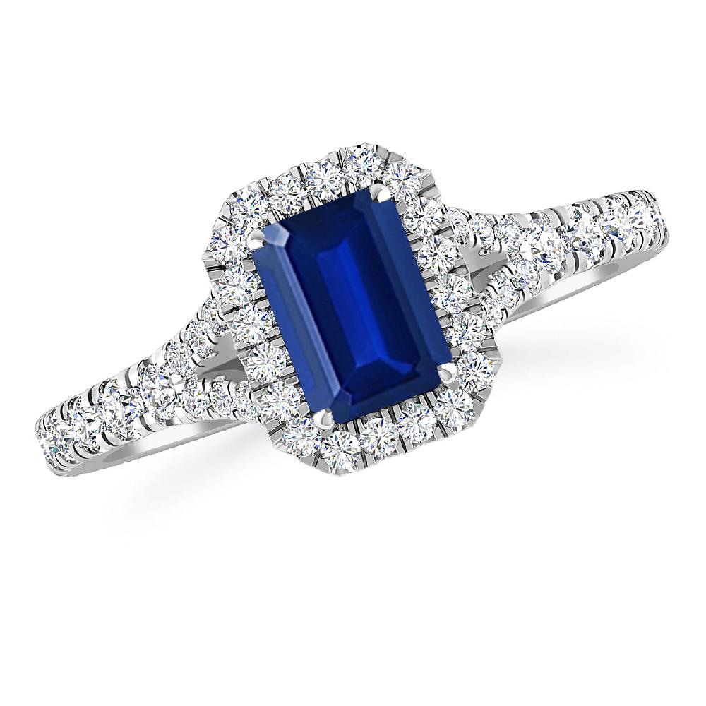 White Gold - Sapphire