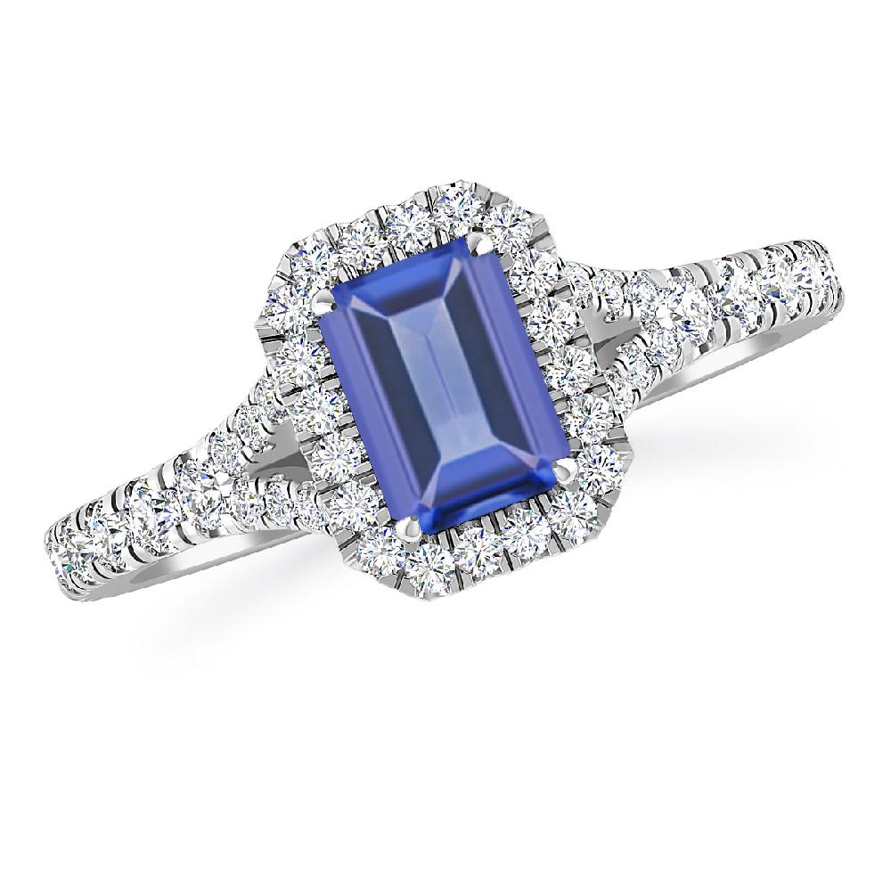 White Gold - Tanzanite