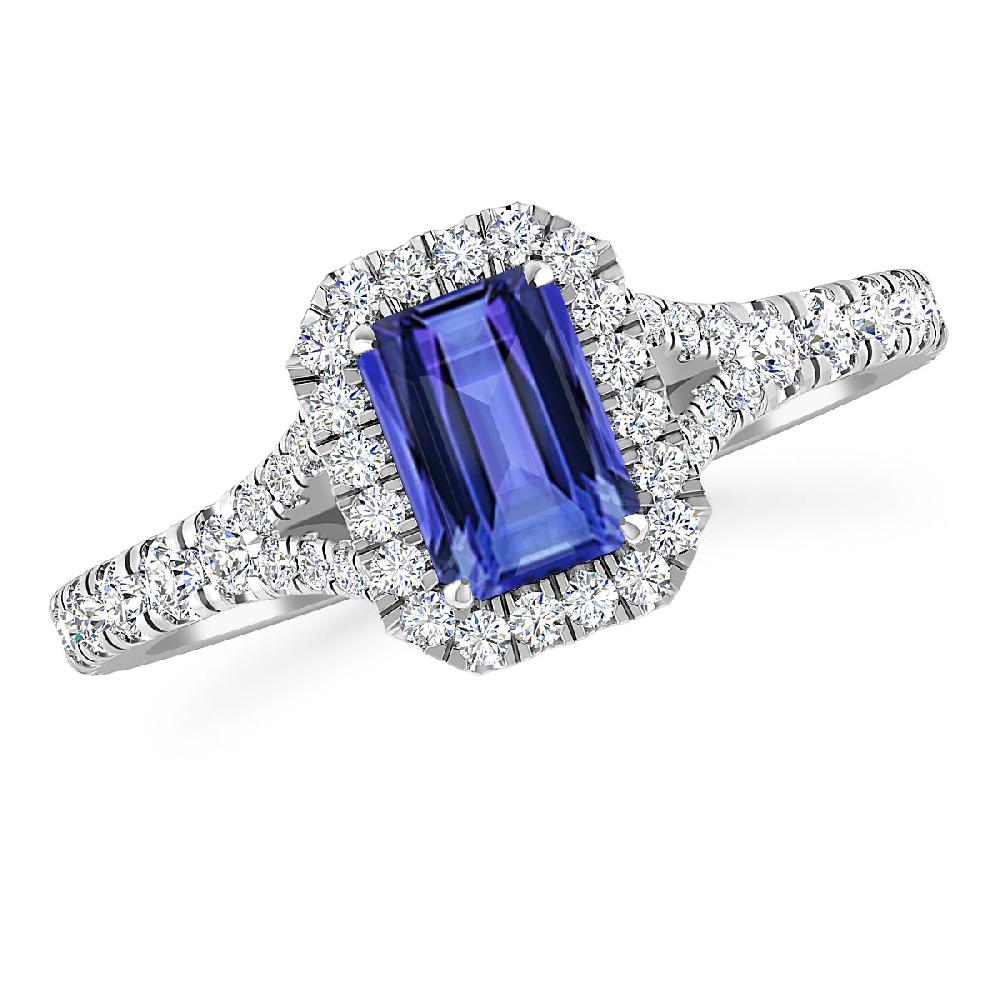 White Gold - Tanzanite