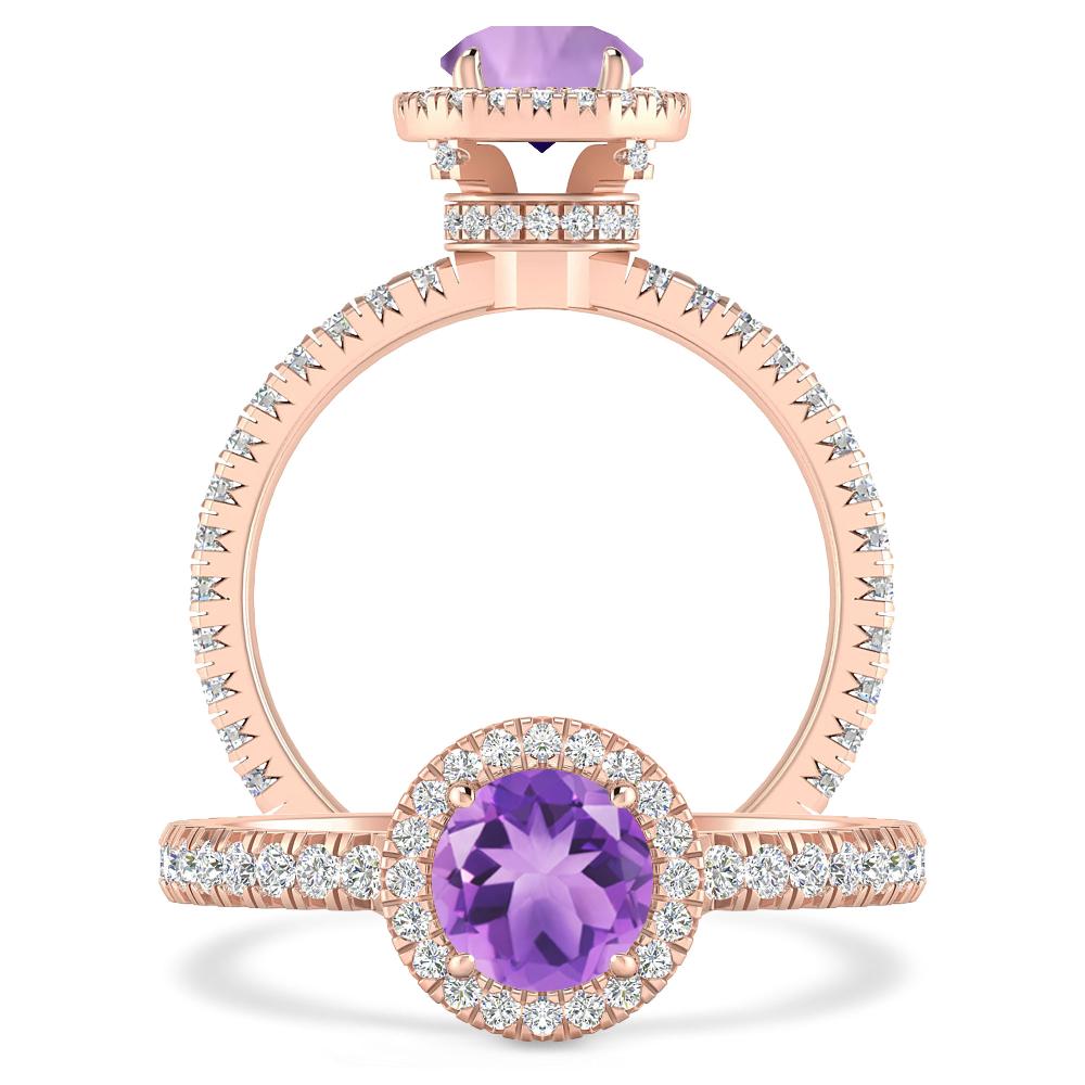 Rose Gold - Amethyst