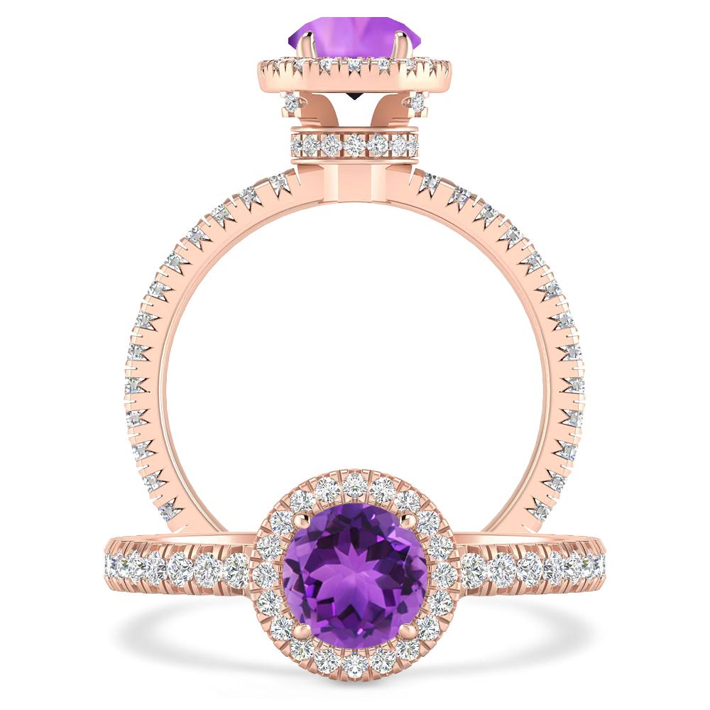 Rose Gold - Amethyst