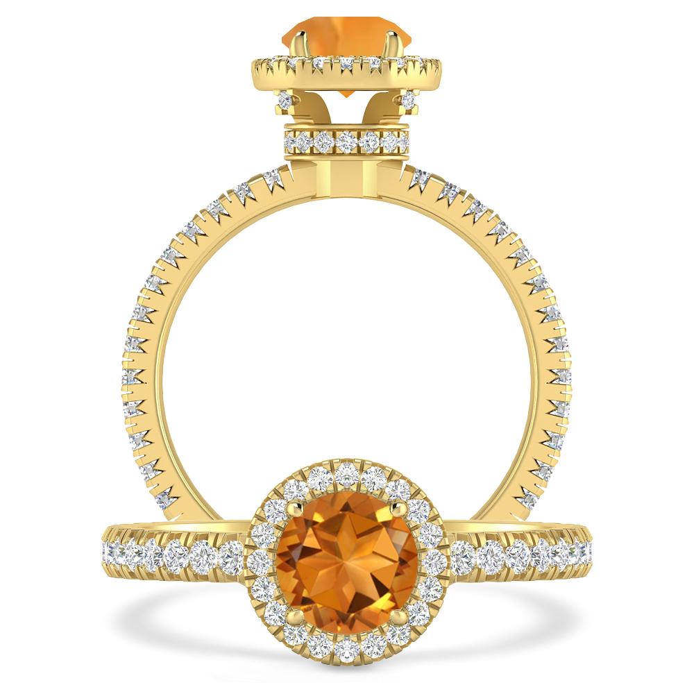 Yellow Gold - Citrine