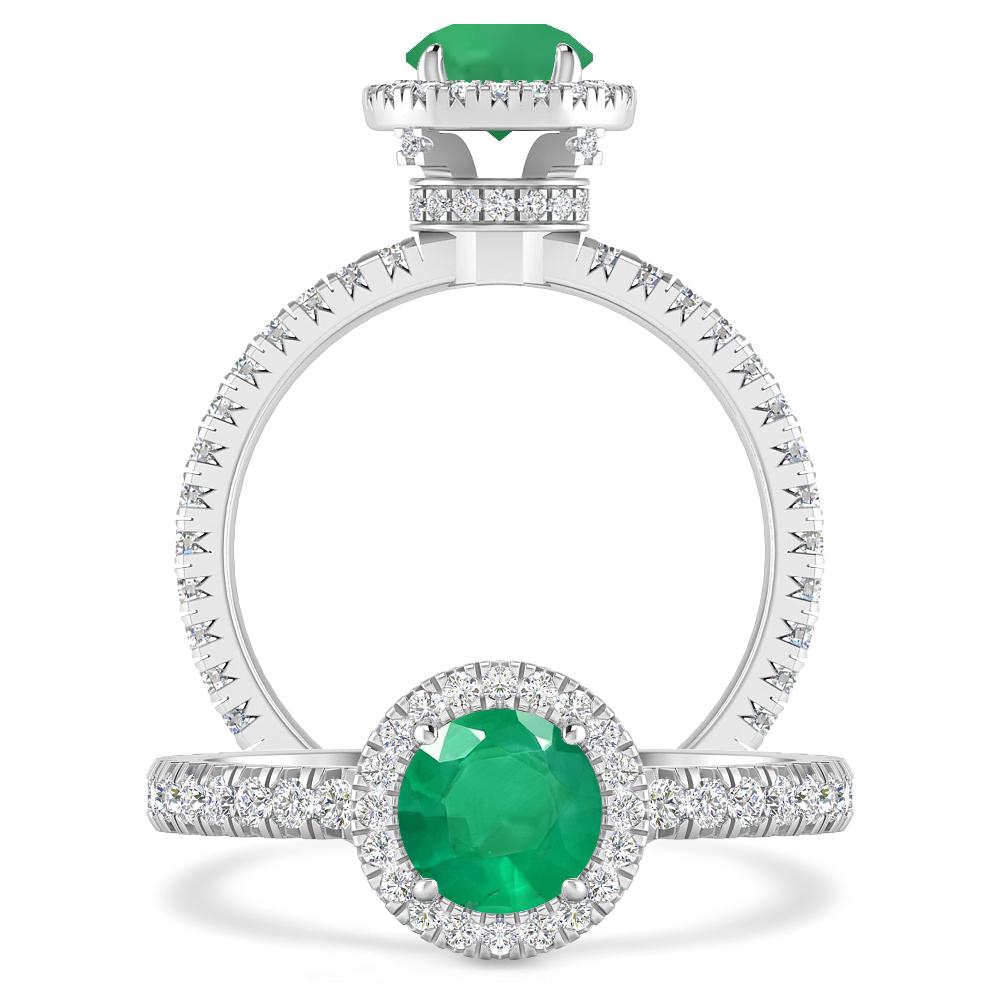 White Gold - Emerald