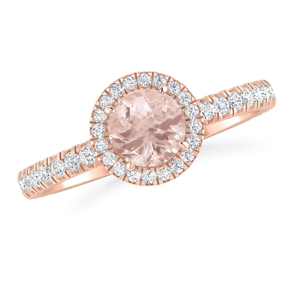 Rose Gold - Morganite