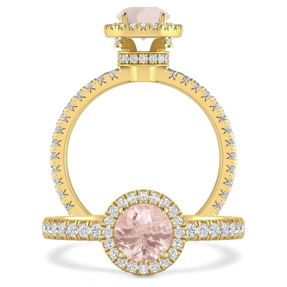 Yellow Gold - Morganite