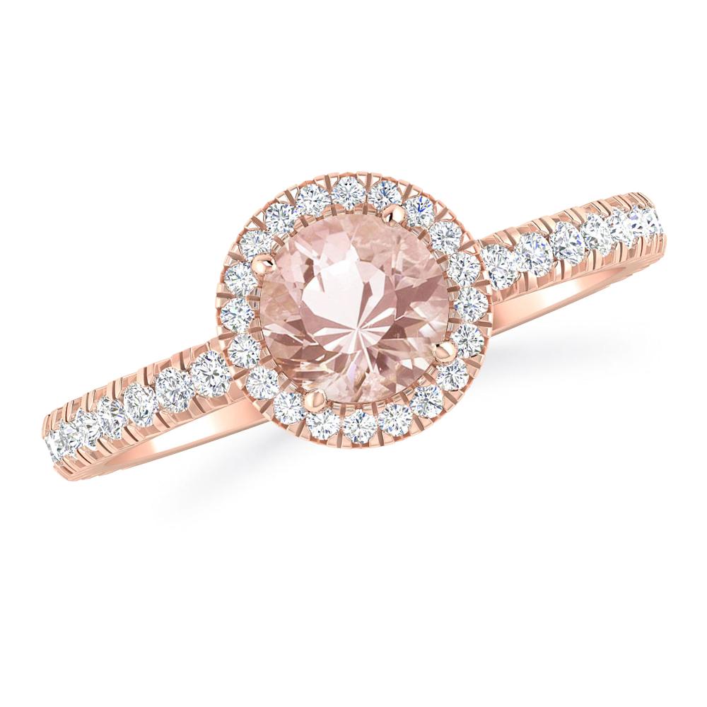 Rose Gold - Morganite