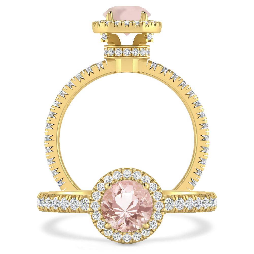 Yellow Gold - Morganite