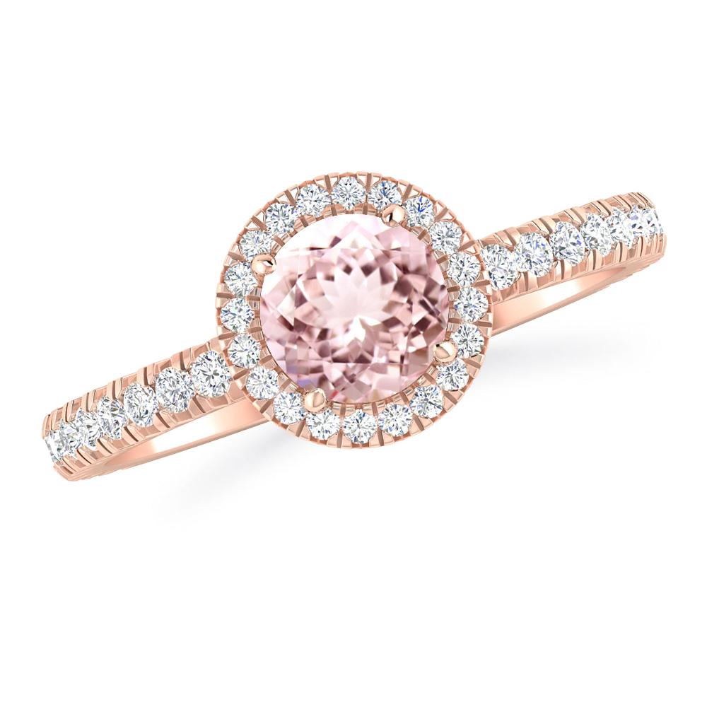 Rose Gold - Morganite